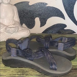 Blue Cloud Chacos No Toe Piece